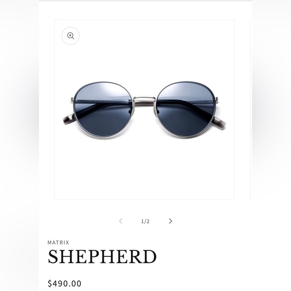 Tom Davies Accessories - Brand New Matrix  “SHEPHERD “ Sunglasses by Tom Davies